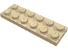 Деталь LEGO Пластина 2 x 6, Песочный