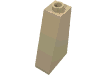 Деталь LEGO Slope 75° 2 x 1 x 3 - Recessed Stud, Песочный