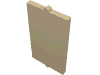 Набор LEGO Glass for Window 1 x 2 x 3 Flat Front, Tan