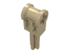 Деталь LEGO Technic Pole Reverser Handle, Песочный