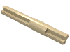 Деталь LEGO Technic Axle 4 with Centre Stop, Песочный