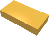 Набор LEGO Tile 1 x 2 without Groove, Bright Light Orange