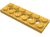 Деталь LEGO Пластина Technic 2 x 6, Ярко-светло-оранжевый