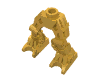 Деталь LEGO Legs Mechanical, Bionicle, Ярко-светло-оранжевый