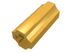 Набор LEGO Technic Axle Connector Smooth [with x Hole + Orientation], Bright Light Orange
