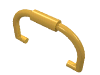 Деталь LEGO Belville Basket & Bucket Handle, Ярко-светло-оранжевый