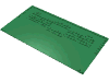 Набор LEGO Baseplate 16 x 30 with Set 080 Yellow House Print, Зеленый