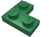 Деталь LEGO Пластина угловая 2 x 2, Зеленый