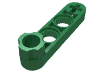 Деталь LEGO Technic Beam 1 x 4 Thin with Stud Connector, Зеленый