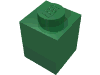 Деталь LEGO Кирпичик 1 x 1, Зеленый