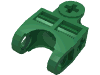 Деталь LEGO Technic Axle Connector 2 x 3 with Ball Socket, Open Sides, Зеленый