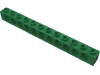 Деталь LEGO Кирпичик Technic 1 x 12, с отверстиями, Зеленый