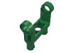 Деталь LEGO Technic, Pin Connector Toggle Joint Smooth Double with 2 Pins, Зеленый