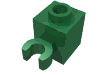 Набор LEGO Brick Special 1 x 1 with Clip Vertical [Open O Clip, Hollow Stud], Зеленый