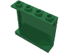 Деталь LEGO Панель 1 x 4 x 3, Зеленый