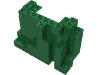 Деталь LEGO Каменная панель прямоугольная 4 x 10 x 6, Зеленый