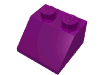 Набор LEGO Slope 45В° 2 x 2, Фиолетовый