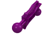 Деталь LEGO Technic Ball Joint 2 x 7 with 2 Ball Joints, Фиолетовый