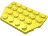 Набор LEGO Wedge Plate 4 x 6 Cut Corners, Bright Light Yellow