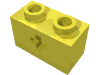 Набор LEGO Technic Brick 1 x 2 with Axle Hole Type 1, Bright Light Yellow