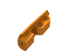 Деталь LEGO Technic, Panel Fairing #21 Very Small Smooth, Side B, Оранжевый