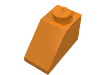 Деталь LEGO Скос 45° 2 x 1, Оранжевый