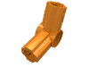 Деталь LEGO Technic Axle and Pin Connector Angled #5 - 112.5°, Оранжевый