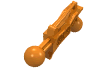 Деталь LEGO Technic Ball Joint 2 x 7 with 2 Ball Joints, Оранжевый