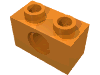 Набор LEGO Technic Brick 1 x 2 [1 Hole], Оранжевый