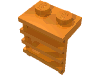 Деталь LEGO Plate Special 1 x 2 with Ladder, Оранжевый