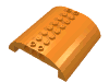 Деталь LEGO Скос изогнутый двойной 8 x 8 x 2, Оранжевый