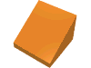 Набор LEGO Slope 30В° 1 x 1 x 2/3 [Cheese Slope], Оранжевый