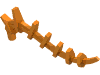Деталь LEGO Spiky Vine / Tail [aka Bionicle Spine], Оранжевый