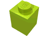 Деталь LEGO Кирпичик 1 x 1, Лайм