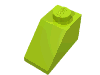 Деталь LEGO Скос 45° 2 x 1, Лайм