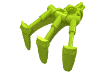 Деталь LEGO Bionicle Claw with Axle, Лайм