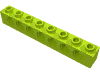 Деталь LEGO Кирпичик Technic 1 x 8, Лайм