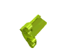 Деталь LEGO Technic Fairing #22 Large Short, Small Hole, Side A, Лайм