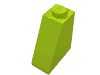 Деталь LEGO Скос 65° 2 x 1 x 2, Лайм
