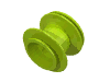 Деталь LEGO Wheel 43.2 x 28 Balloon Small, Лайм