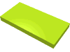 Набор LEGO Tile 2 x 4 with Groove, Лайм