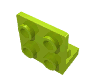 Деталь LEGO Кронштейн перевёрнутый 1 x 2 - 2 x 2, Лайм
