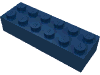 Деталь LEGO Кирпичик 2 x 6, Темно-синий