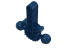 Деталь LEGO Bionicle Hips / Lower Torso with 2 Ball Joints and 7 Tooth Half Gear, Темно-синий