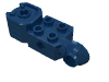Деталь LEGO Technic Brick Special 2 x 2 with Axle Hole, Rotation Joint Ball Half [Vertical Side], Vertical Axle Hole End, Темно-синий