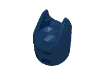 Деталь LEGO Minifig Batman Mask, Темно-синий
