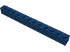 Набор LEGO Brick 1 x 12, Темно-синий