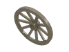 Набор LEGO Wheel Wagon Huge (43mm D.), Dark Tan