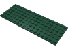 Набор LEGO Plate 6 x 16, Темно-зеленый