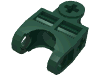 Деталь LEGO Technic Axle Connector 2 x 3 with Ball Socket, Open Sides, Темно-зеленый